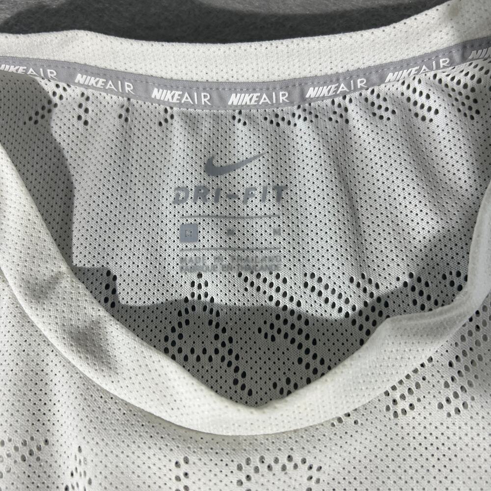 Nike Air Dri-FIT Women’s White Mesh Racerback Tank Top M - Picture 3 of 10